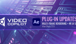 Video Copilot Plug-inがAfter Effects 2022対応