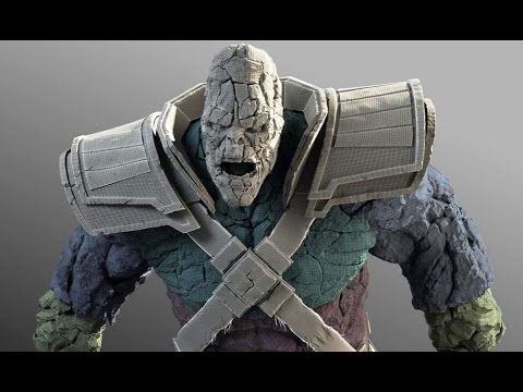 CGI VFX Breakdown HD: Thor: The Dark World Stone Man Vfx Breakdown by Luma Pictures