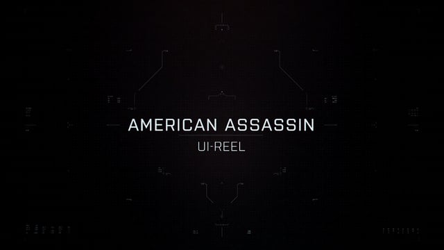 American Assassin UI showreel